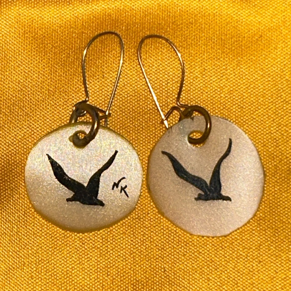 Bird earrings